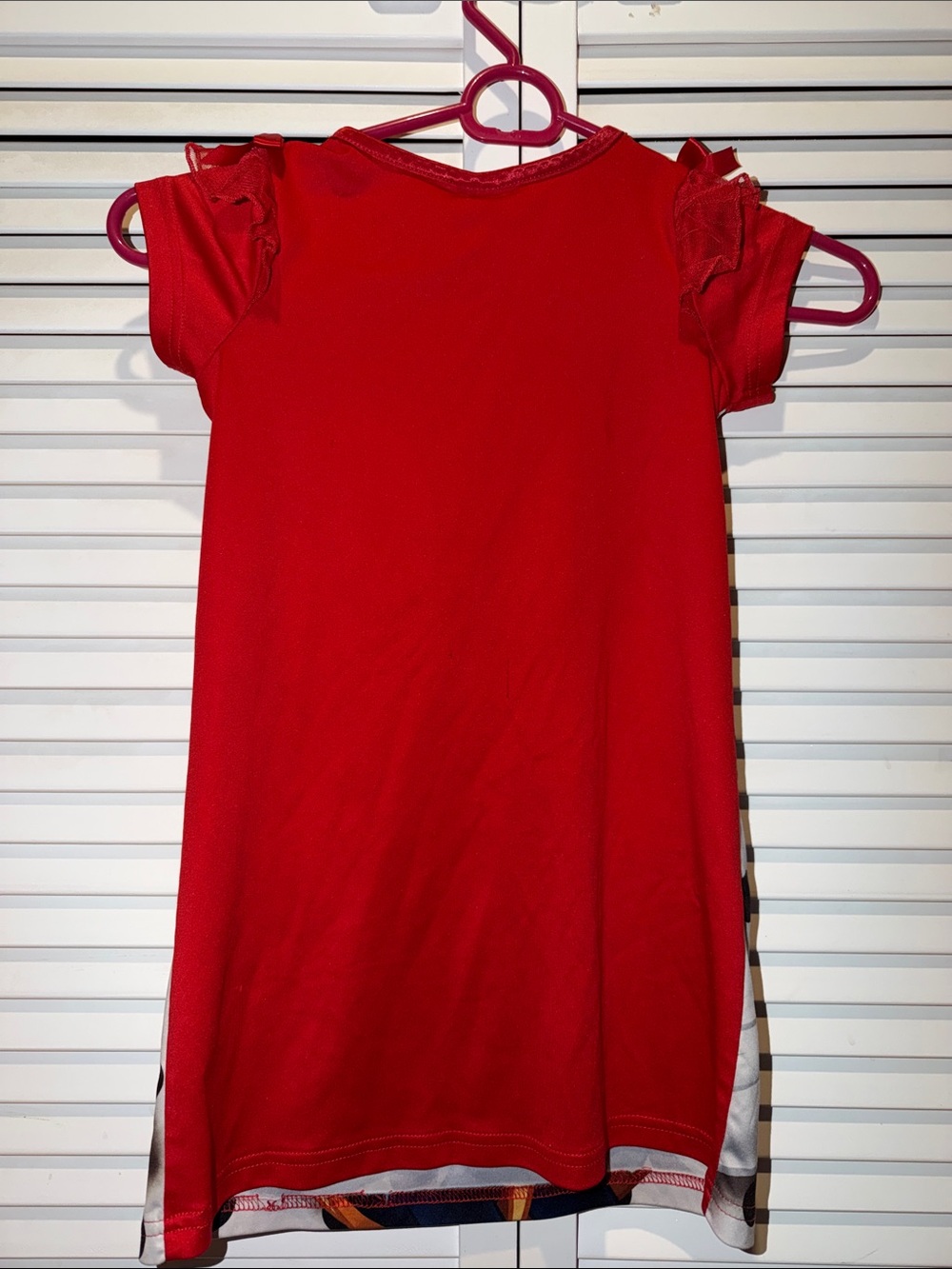 Disney Minnie Mouse Red White Black Polka Dot Nightgown - Picture 3 of 3